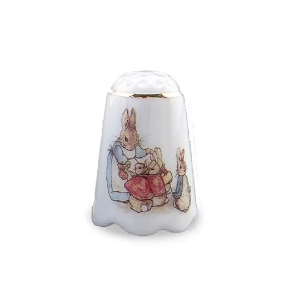 060.256/0 - Thimble Curved Edge "Peter Rabbit", miniature