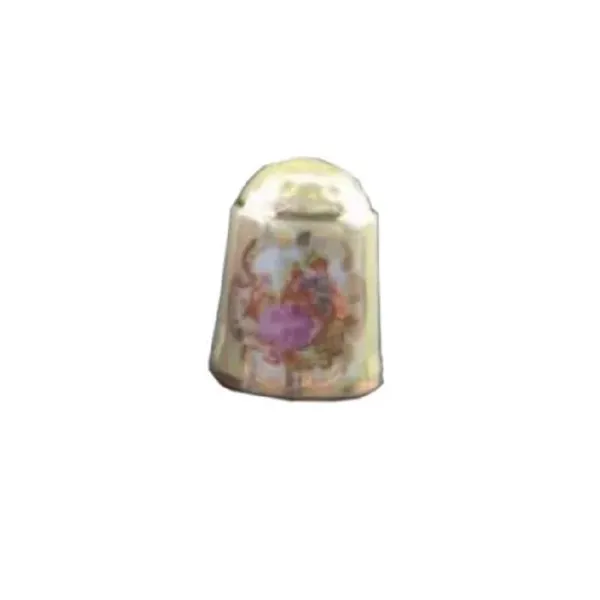 003.245/7 - Thimble Full Decor "Luster yellow", miniature