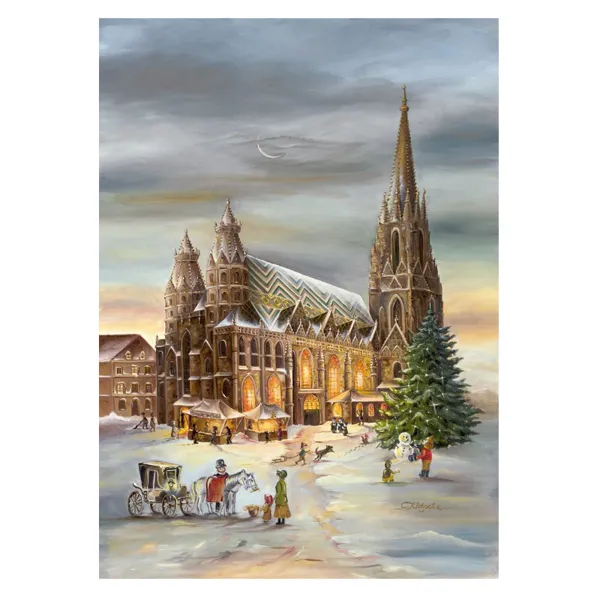 2555 - Advent calendar St. Stephen's Cathedral Vienna