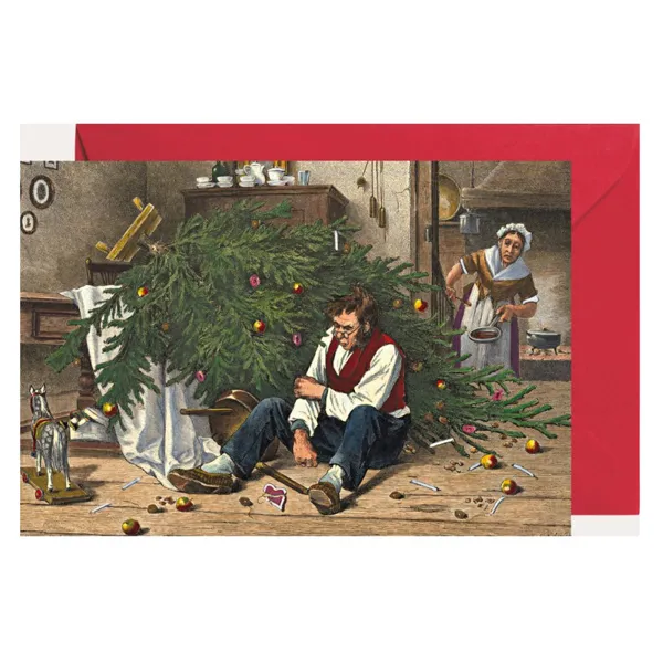 2584 - Mini Advent calendar "Da liegt die Bescherung"