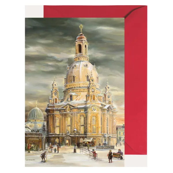 2475 - Mini Advent calendar "Dresden Frauenkirche" new