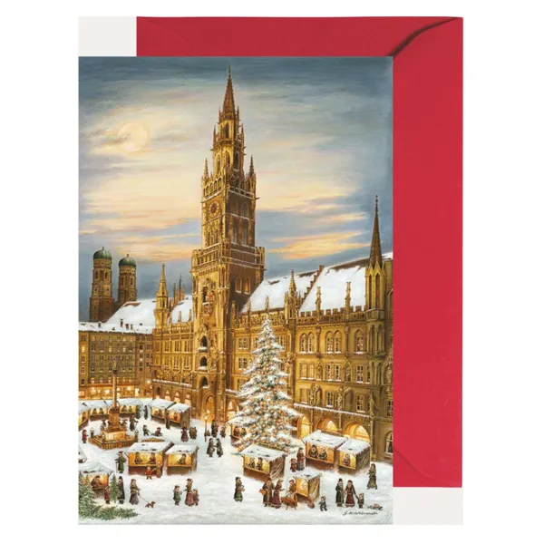 2257 - Mini Advent calendar "Munich Town Hall"