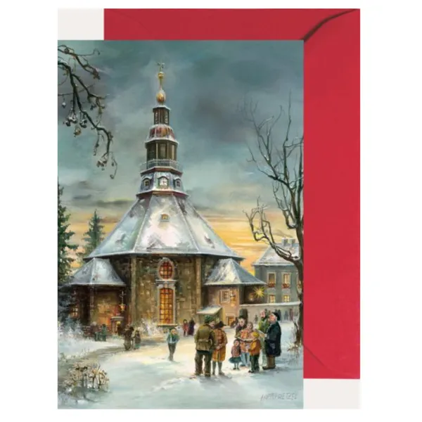 2760 - Mini Advent calendar "Seiffen church"