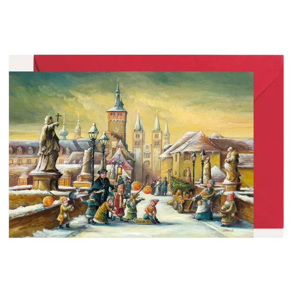 2609 - Miniadventskalender "Würzburg Alte Mainbrücke"