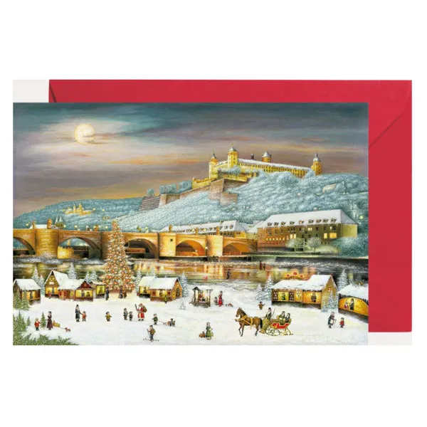 2413 - Mini Advent calendar "Würzburg Mainshore"