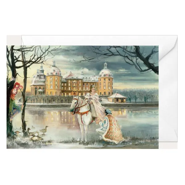 2739 - Christmas folding card "Cinderella"