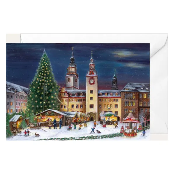 2771 - Christmas folding card "Chemnitz"