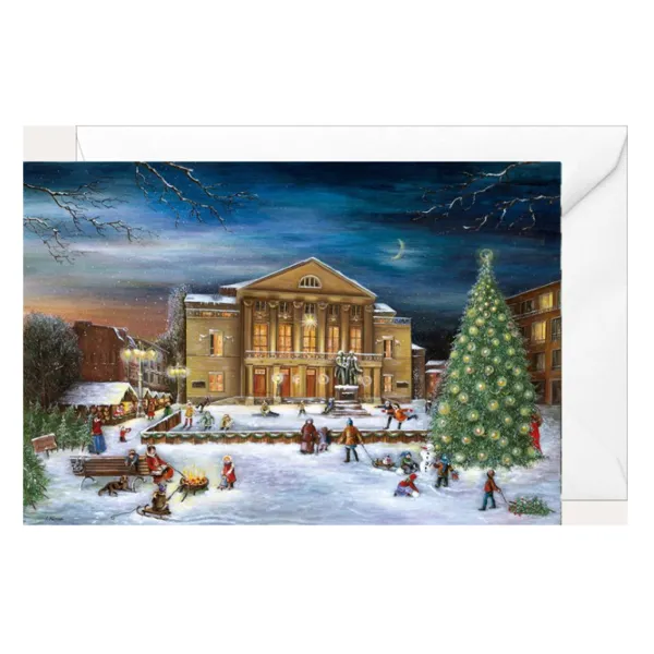 2802 - Christmas folding card "Weimar"