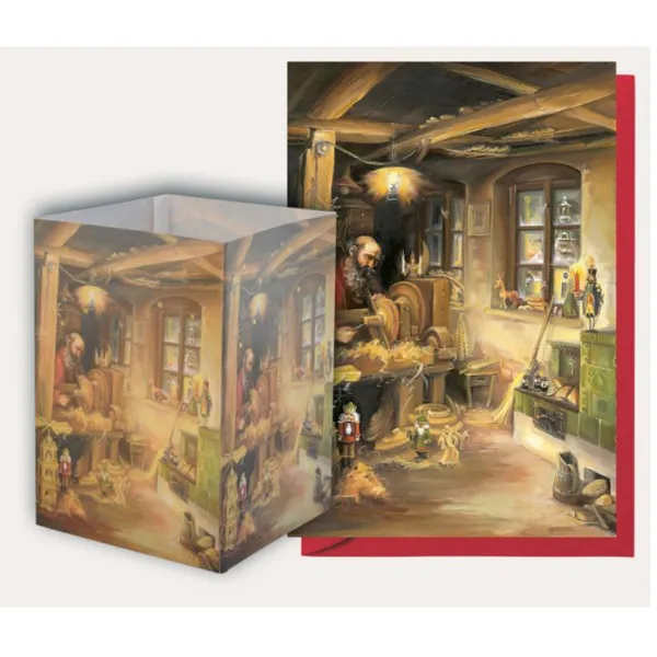 2512 - Table Top Lantern "Erzgebirge workshop"