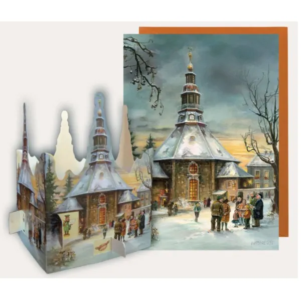 2782 - Table Advent Calendar "Seiffen Church"