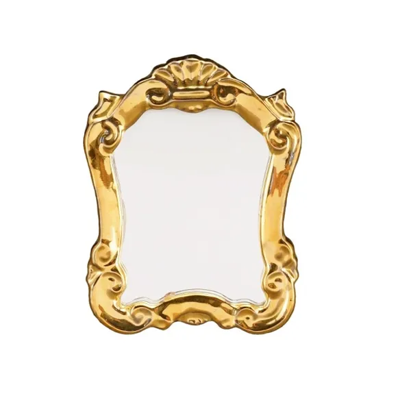 001.625/6 - Barockspiegel, gold, Miniatur