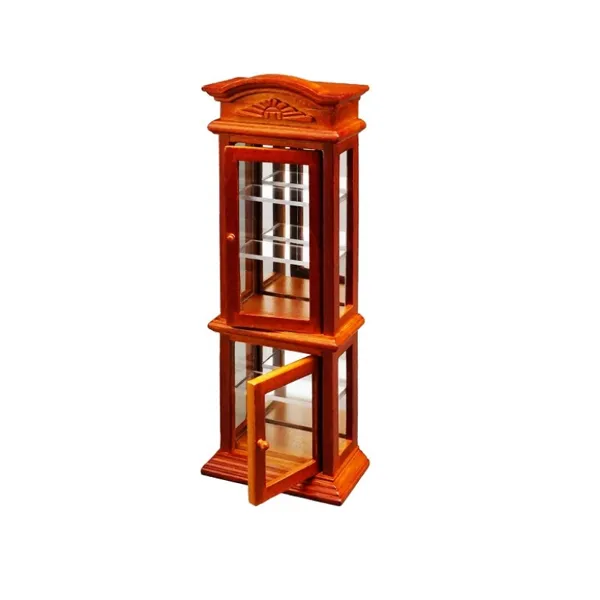 001.714/9 - Glass cabinet, empty, miniature