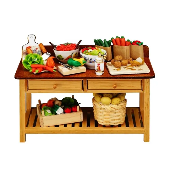 001.725/0 - Vegetable table, miniature