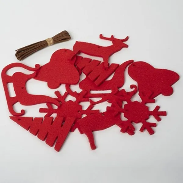 3980011 - SPIRA FELT Decoration medium (10 pieces)