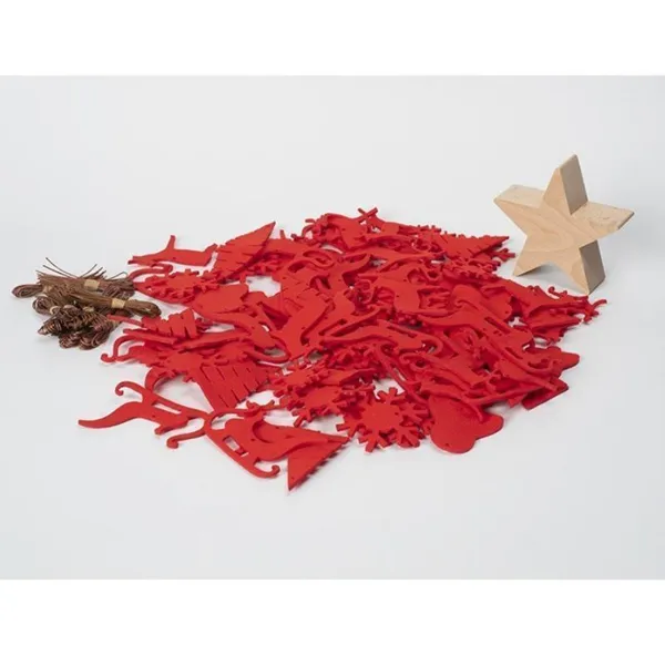 3980691 - SPIRA LARGE OVAL Filz-Dekorationsset