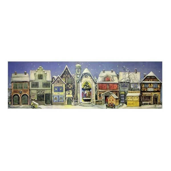 100 - Adventskalender "Die kleine Stadt" aus 1946