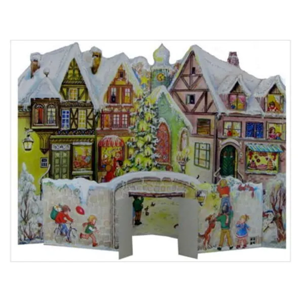 555 - Advent Calendar - City with a Wall