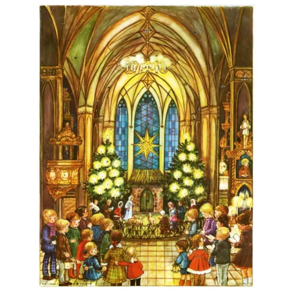 713 - Advent calendar - Church Nativity Play