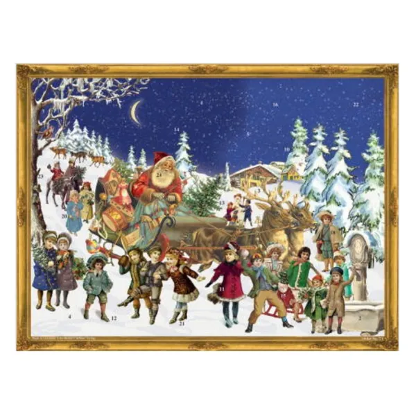 771 - Advent calendar - Christmas sledges