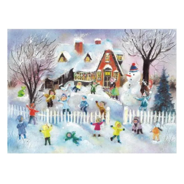 794 - Adventskalender - Schneeballschlacht