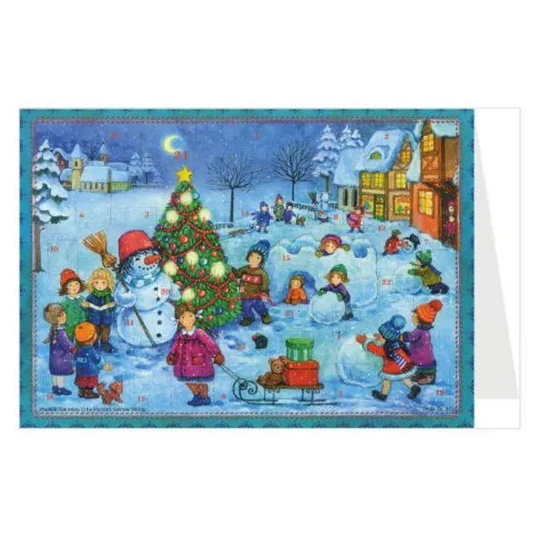40810 - Mini Advent Calendar - We build a Snowman