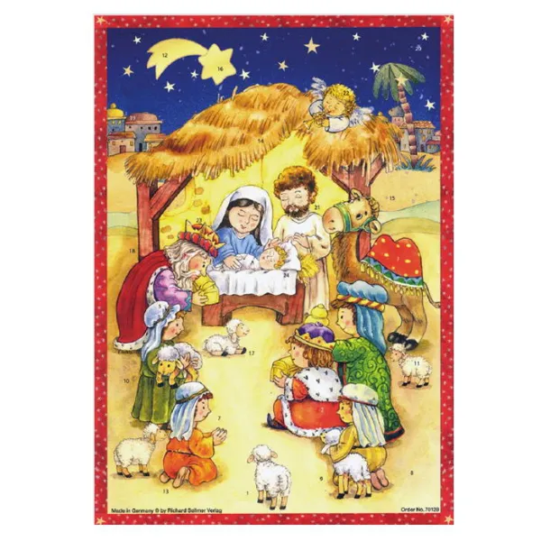 RSV70128 - Advent Calendar - Nativity play
