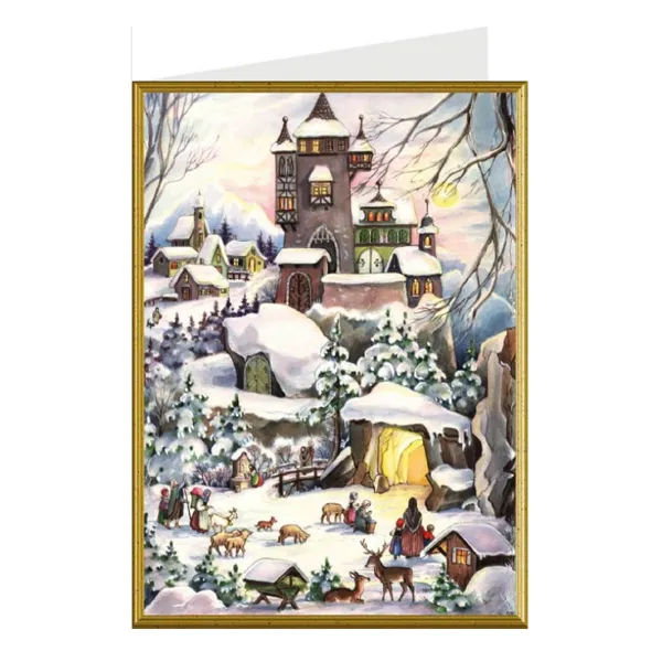 99077 - Christmas Card - Old Castle