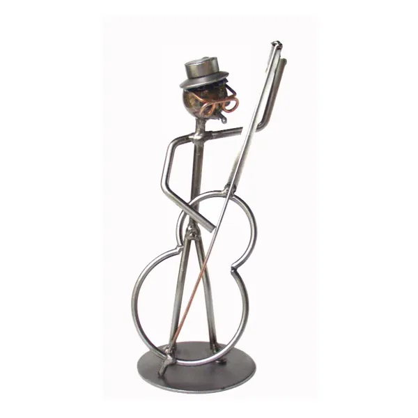 8110 - Figure "Bass Player" wired line