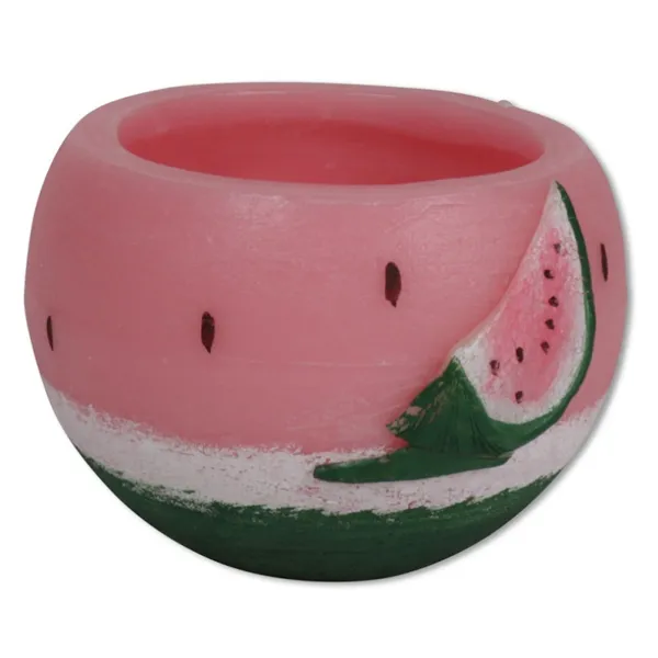 160034 - Candle lampion " Melon " round, 15 cm x 15 cm