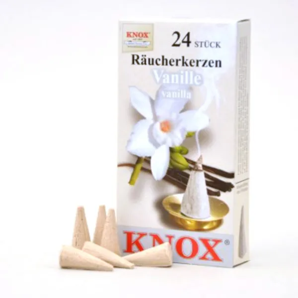 013230 - Incense Cones - Vanilla, 24 pieces