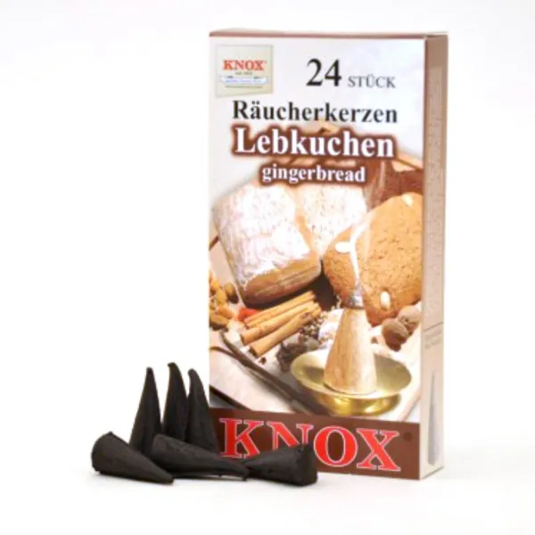 013250 - Incense Cones - Gingerbread, 24 pieces