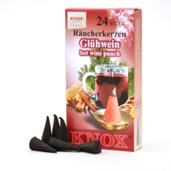 013350 - Incense Cones - Mulled Wine, 24 pieces