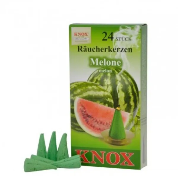 013390 - Incense Cones - Melon, 24 pieces