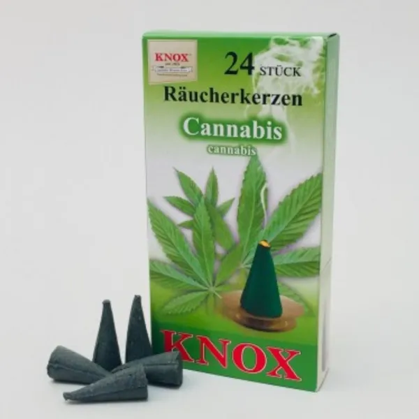 013400 - Incense Cones - Cannabis, 24 pieces