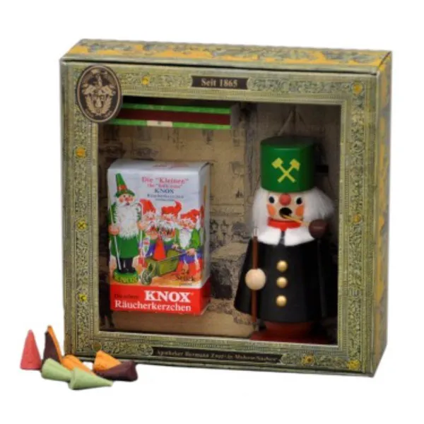 300200 - Incense Smoker - "Miner" in Gift Box
