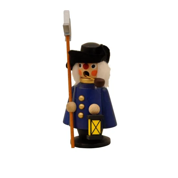 300660 - Smoking Man Night Watchman in Gift Box