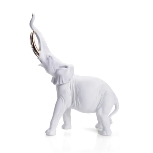 16592 W - Porcelain - Elephant, big