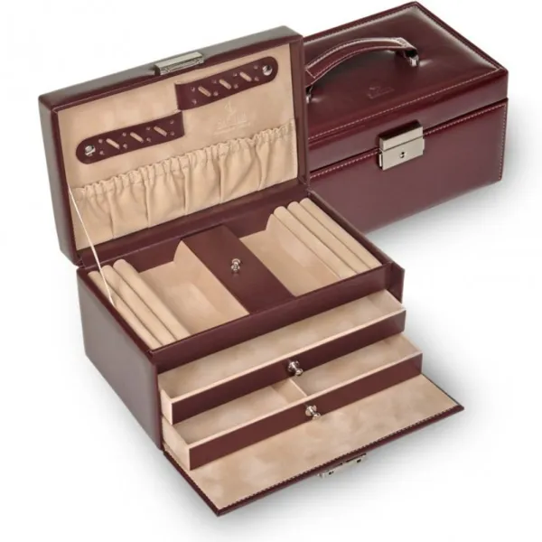 27.000.290.143 - Jewellery case Eva New Classic, bordeaux