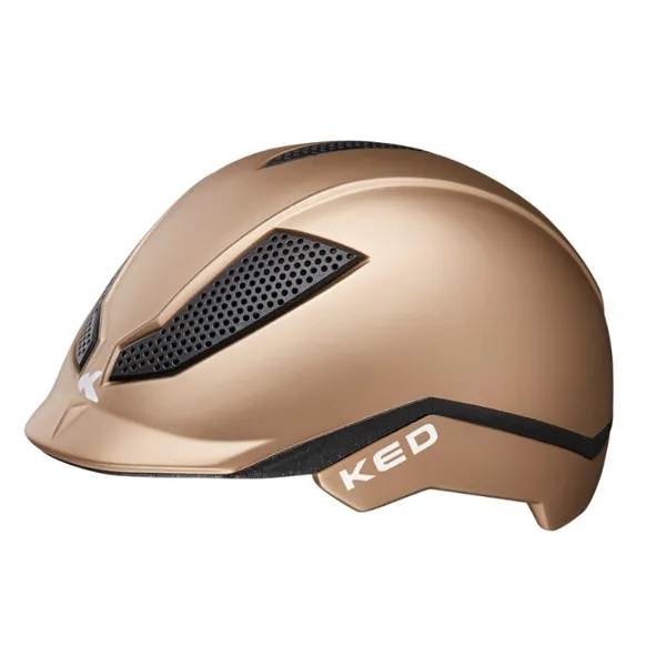 12115567402 - Children's riding and children's bicycle helmet Pina S gold matt
