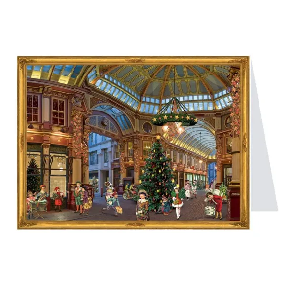 40139 - Postcard Advent Calendar - Christmas Shopping