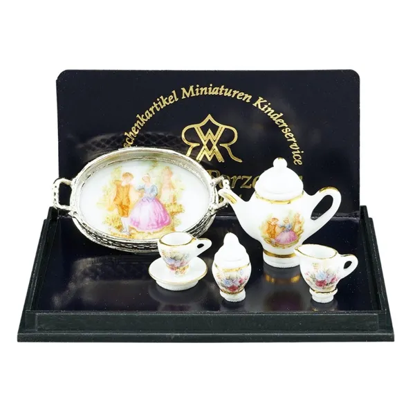 001.362/6 - Metal tray "Baroque", Miniature