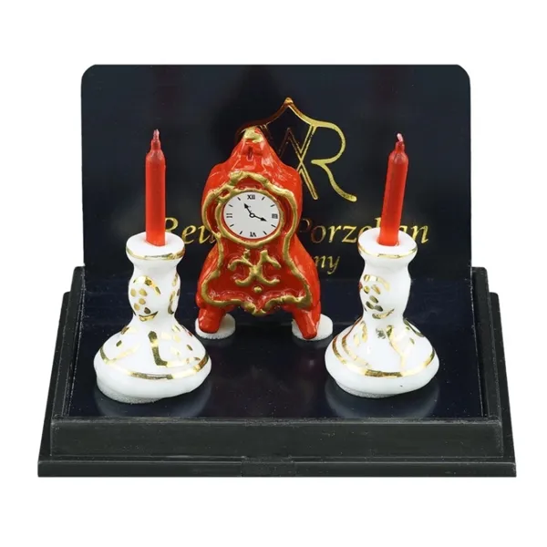 001.603/5 - Fireplace decoration, red