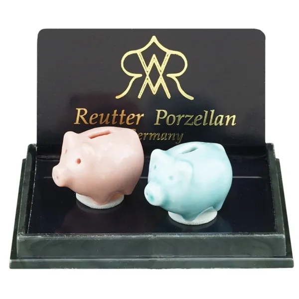 001.721/5 - 2 mini piggybanks, Miniature