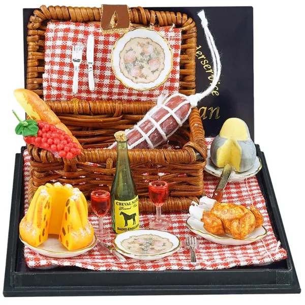 001.760/7 - Picknickkorb, Miniatur