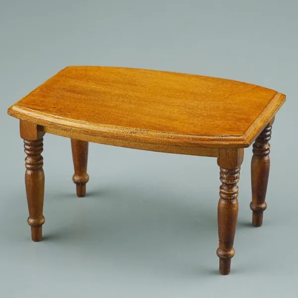 001.850/9 - "Biedermeier" table, empty, miniature