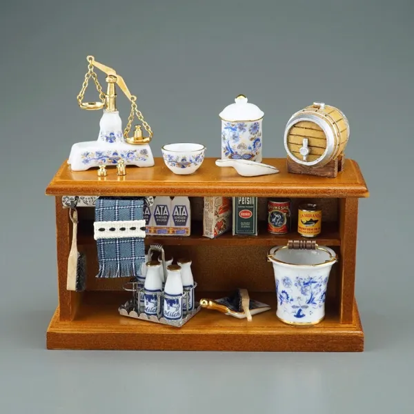 001.861/2 - Küchentheke "Zwiebel Gold", Miniatur
