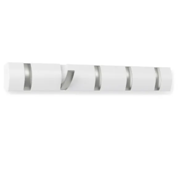 318850-660 - Flip 5 - Wall Mounted Hook, white
