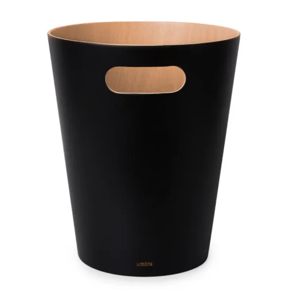 082780-045 - Woodrow waste bin, natural/black