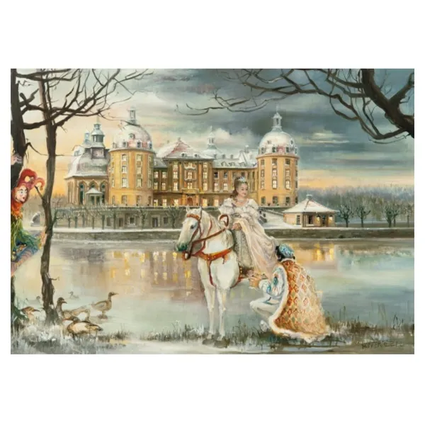 2912 - Christmas post card "Cinderella"