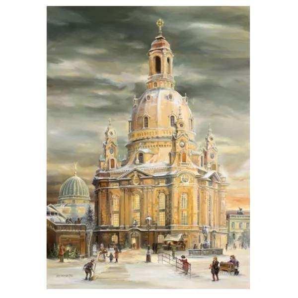 2913 - Christmas card "Dresden Frauenkirche" new